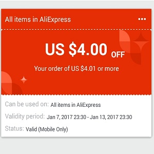 Aliexpress 99% discount Coupon